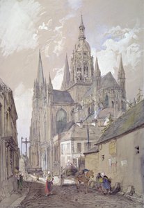 Kathedrale von Bayeux, Ansicht von Südosten