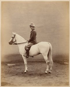 General Roberts auf Vonolel, ca. 1881