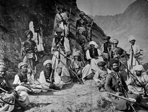 Khyber-Häuptlinge und Khans, 1878-79