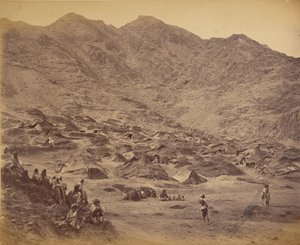 Kutchi (Zigeuner) Dorf und Lager in der Nähe von Dakka von John Burke