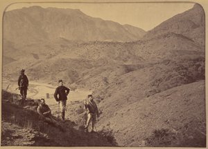 [Soldaten auf einem Hügel] von John Burke