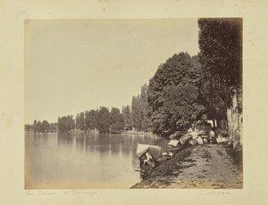 Der Jhelum bei Srinager. Kaschmir