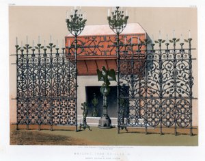 Schmiedeeiserne Gitter, 19. Jahrhundert