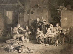 Der blinde Geiger (nach Sir David Wilkie)