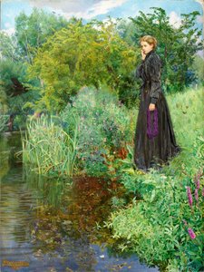 Burenkrieg, 1900 - "Letzten Sommer war es grüner", 1901 von John Byam Liston Shaw