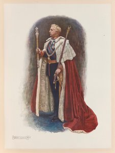 Krönung von König Edward VII. von John Byam Liston Shaw