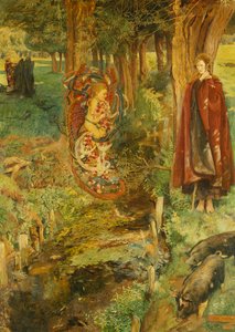 Zeit und Zufall widerfahren allen gleichermaßen von John Byam Liston Shaw