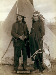 Red Cloud und American Horse, 1891