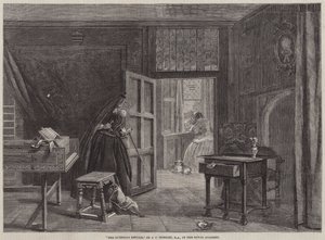 Die Rückkehr der Anstandsdame von John Callcott Horsley