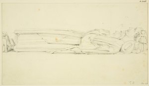 Effigie von William Canynges in der St. Mary Redcliffe (und die andere Effigie auf der Rückseite)