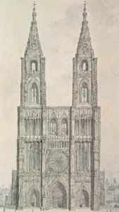 Westfassade des Straßburger Münsters