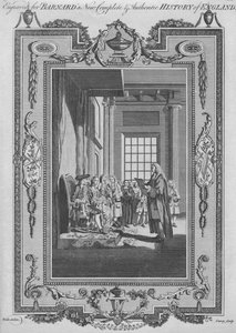 Die Bill of Rights, ratifiziert bei der Revolution von König Wilhelm und Königin Maria