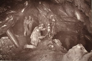 Heave, Blick nach Osten, Blue Hills Mine, Illustration aus 