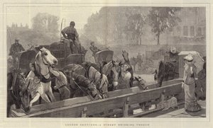 Londoner Skizzen, eine Straßentränke