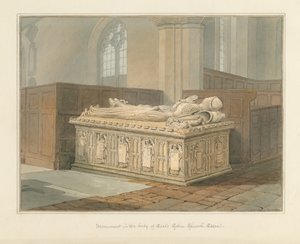 Essex - Earls Colne Kirche - Denkmal von John Chessell Buckler