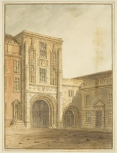 Nordansicht des College-Tors