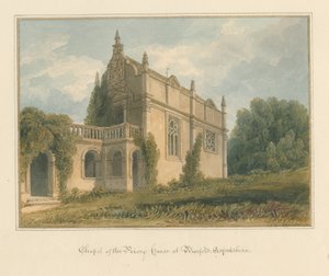 Oxfordshire - Burford - Kapelle des Priory House, 1821