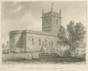 Rocester Kirche von John Chessell Buckler