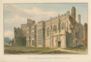 Cowdray House, Sussex von John Chessell Buckler