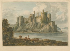 Wales - Carnarvonshire - Conway Schloss