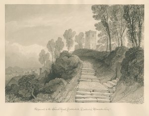 Droitwich - Dodderhill Kirche, 1833 von John Chessell Buckler