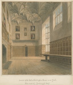 Yorkshire - York - Heslington Haus Innenansicht, 1818