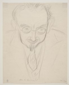 Der Geograph, Professor G. Hatt. Brustbild en face.