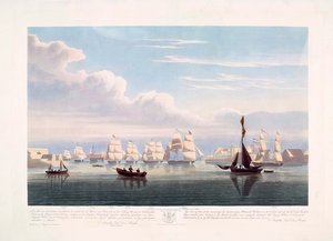 Niederländische Handelsschiffe verlassen Portsmouth, 2. Juni