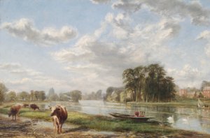 Orleans House, Twickenham, ca. 1825