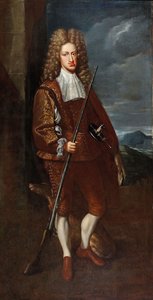 Porträt von Karl II. von Spanien im Jagdkostüm von John Closterman