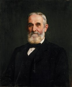 Sir John Evans, 1905 von John Collier