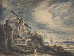 Eine Mühle in der Nähe von Colchester, 1833 von John Constable