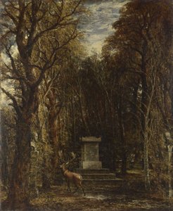 Kenotaph zum Gedenken an Sir Joshua Reynolds, errichtet im Gelände von Coleorton Hall, Leicestershire von dem verstorbenen Sir George Beaumont, Bt. von John Constable
