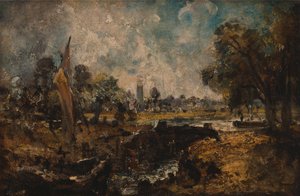 Dedham Schleuse von John Constable