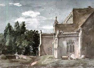 Kirche von East Bergholt: Ansicht von Osten
