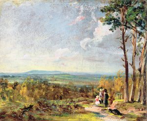 Hampstead Heath Blick auf Harrow