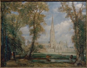 Kathedrale von Salisbury von John Constable