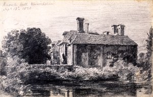 Knowle Hall, 1820 von John Constable