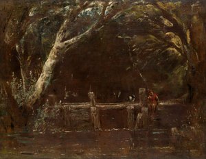 Landschaft (Das Schloss) von John Constable