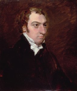 Porträt von John Fisher, Erzdiakon von Berkshire, 1816 von John Constable