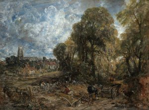 Stoke-by-Nayland, 1836 von John Constable