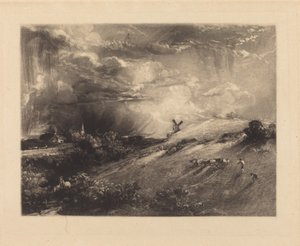 Sommernachmittag nach einem Regenschauer von John Constable