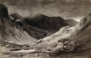 Das Tal von Newlands: Ein sehr stürmischer Nachmittag von John Constable