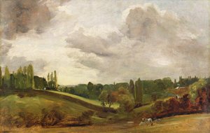 Blick auf East Bergholt, ca. 1813