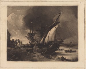 Blick auf den Orwell von John Constable