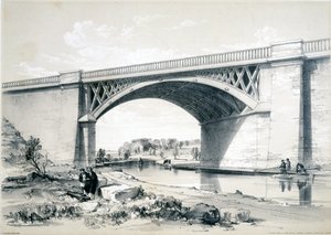 Nash Mill Brücke, in der Nähe von Kings Langley, Hertfordshire, 1839