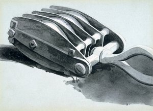 Flaschenzug im Eisenbahnbau, 1833-38