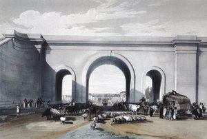 Eisenbahnbrücke in Chippenham, Wiltshire, 1846