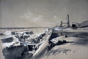 Tring Cutting, Hertfordshire, 1830er Jahre