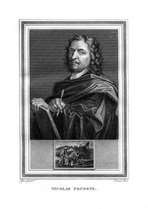Nicolas Poussin, französischer Maler, 1825